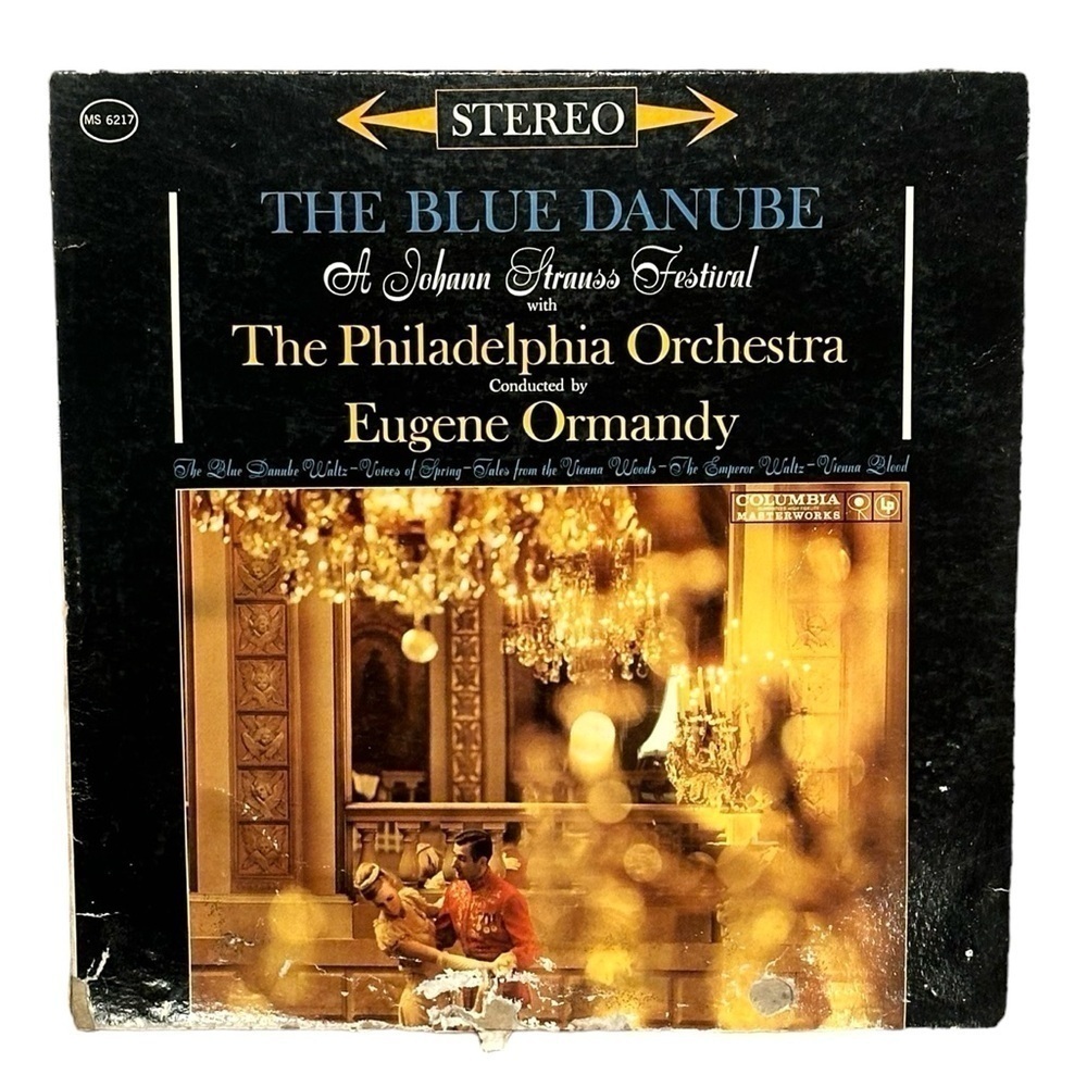 The Blue Danube A Johan Strauss Festival with The Philadelphia Orchestra Vinyl